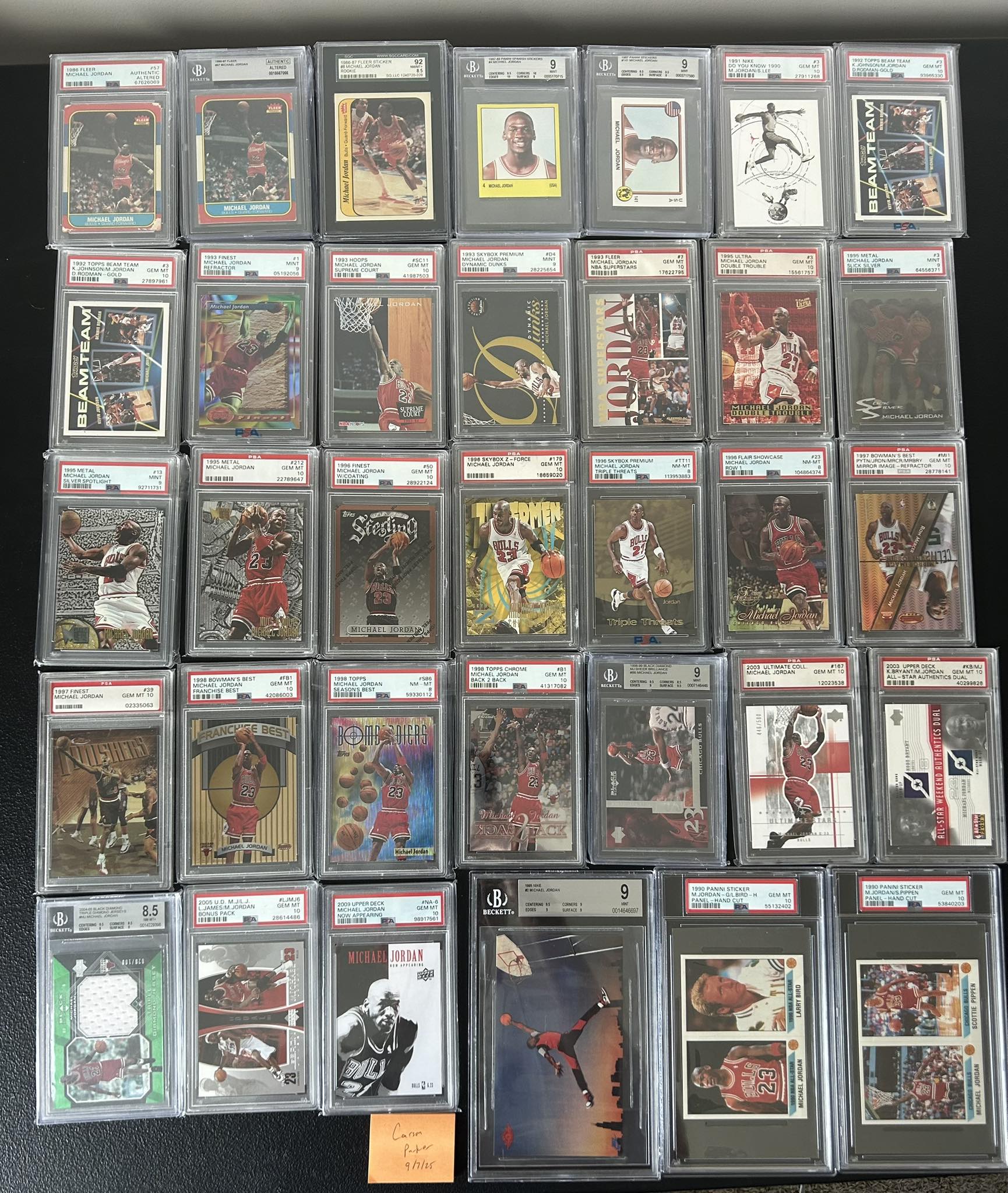 NBA HIGH GRADE SUPERSTARS & ROOKIES. JORDAN, CHAMBERLAIN, CURRY 