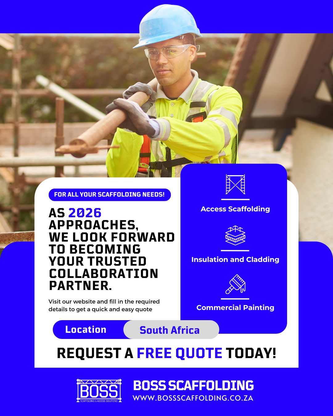 Boss - 2026 STARTS STRONG 🏗️ Boss Scaffolding is gearing up for a ...