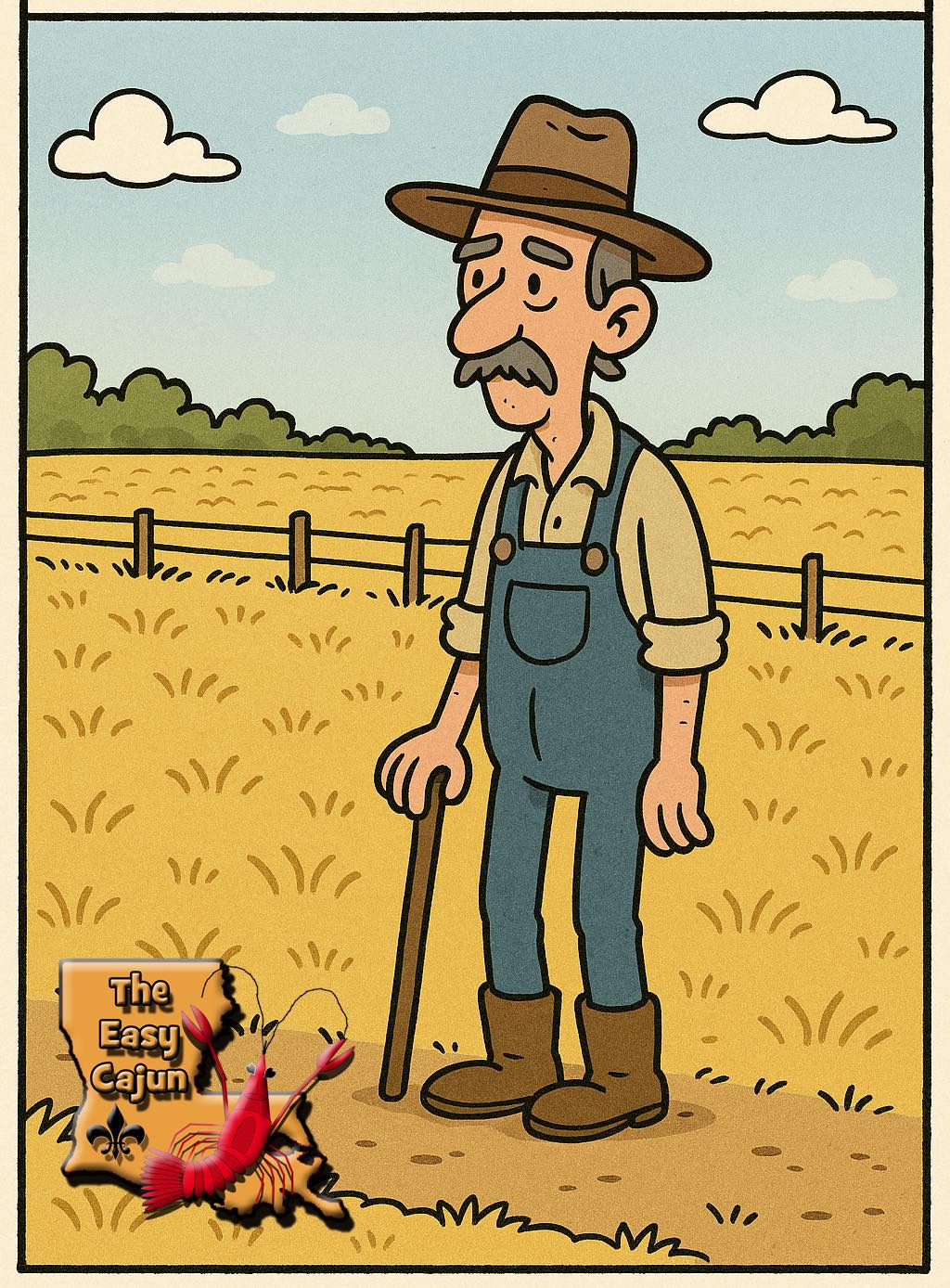 The Easy - Pierre looks out the window and sees Boudreaux standing out ...