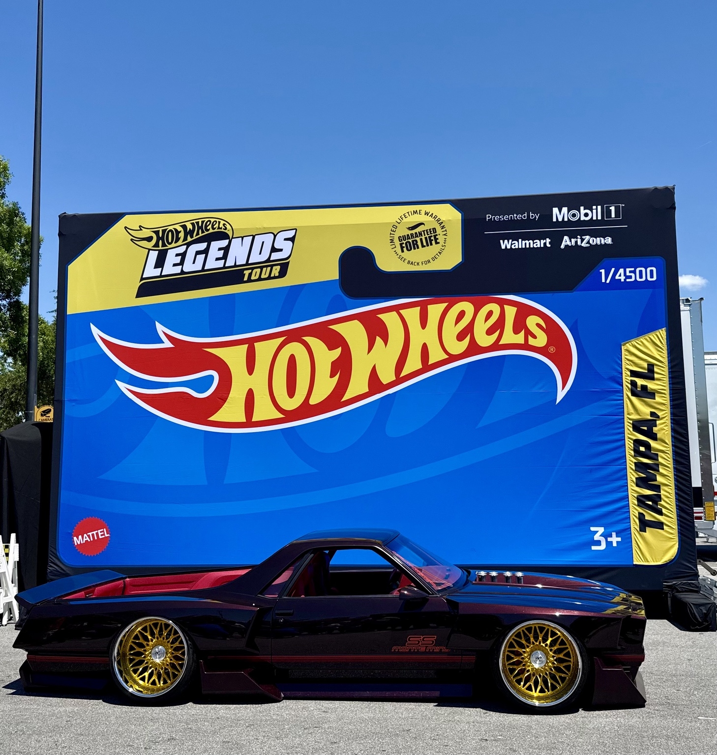 Walmart - What a thrill to host the Hot Wheels Legends Tour right