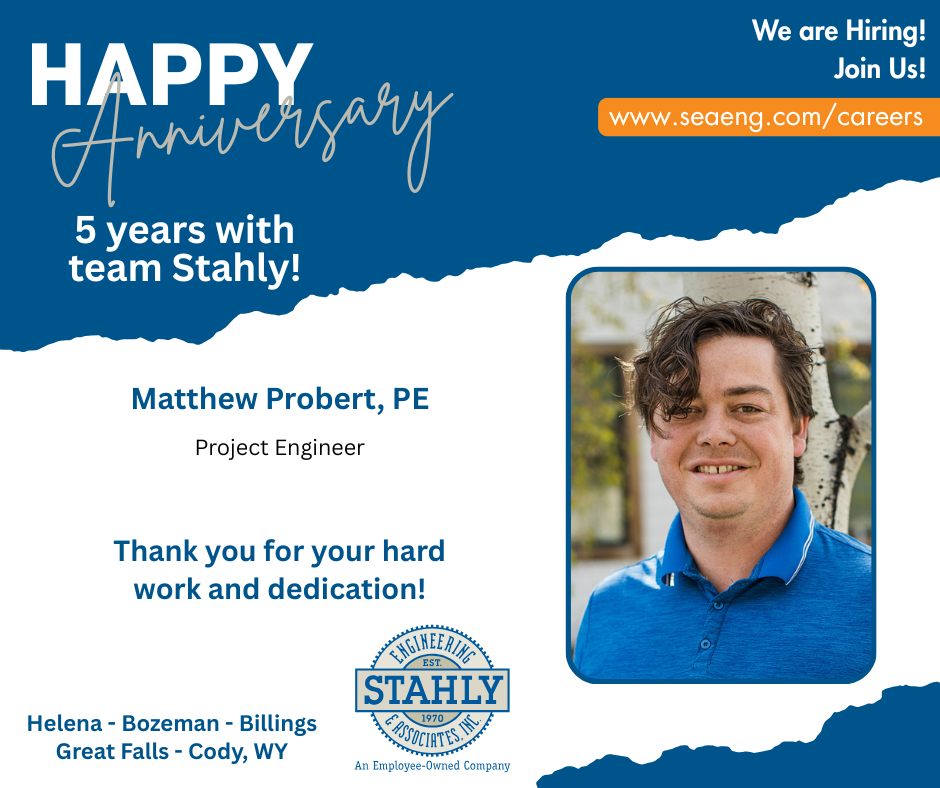 Exciting news at Stahly!... - Stahly Engineering & Associates | Facebook