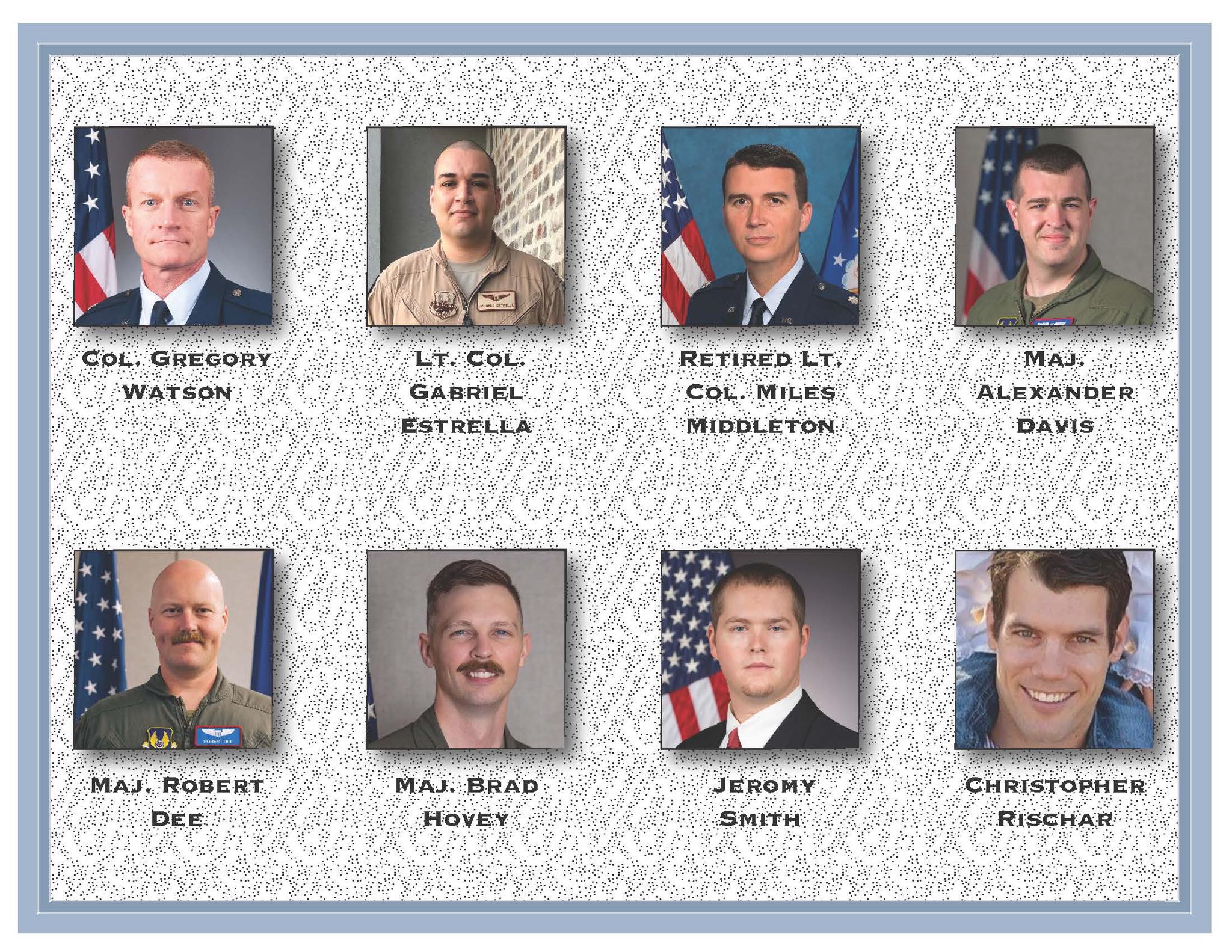 UPDATE: With heavy hearts, the base has released the names of the 