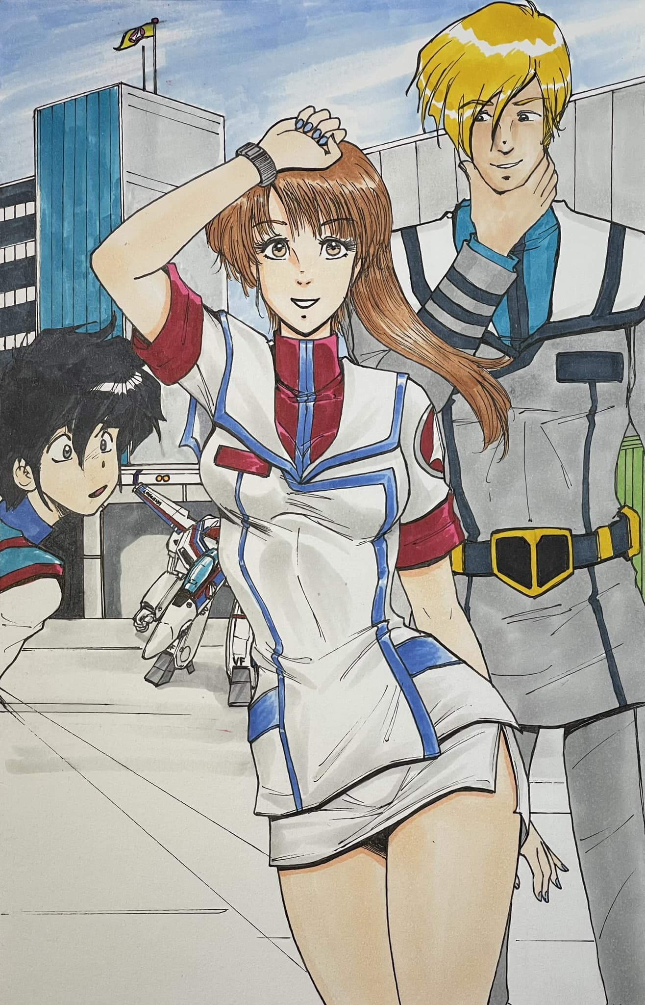 Io Fleming and Roy Fokker from Macross