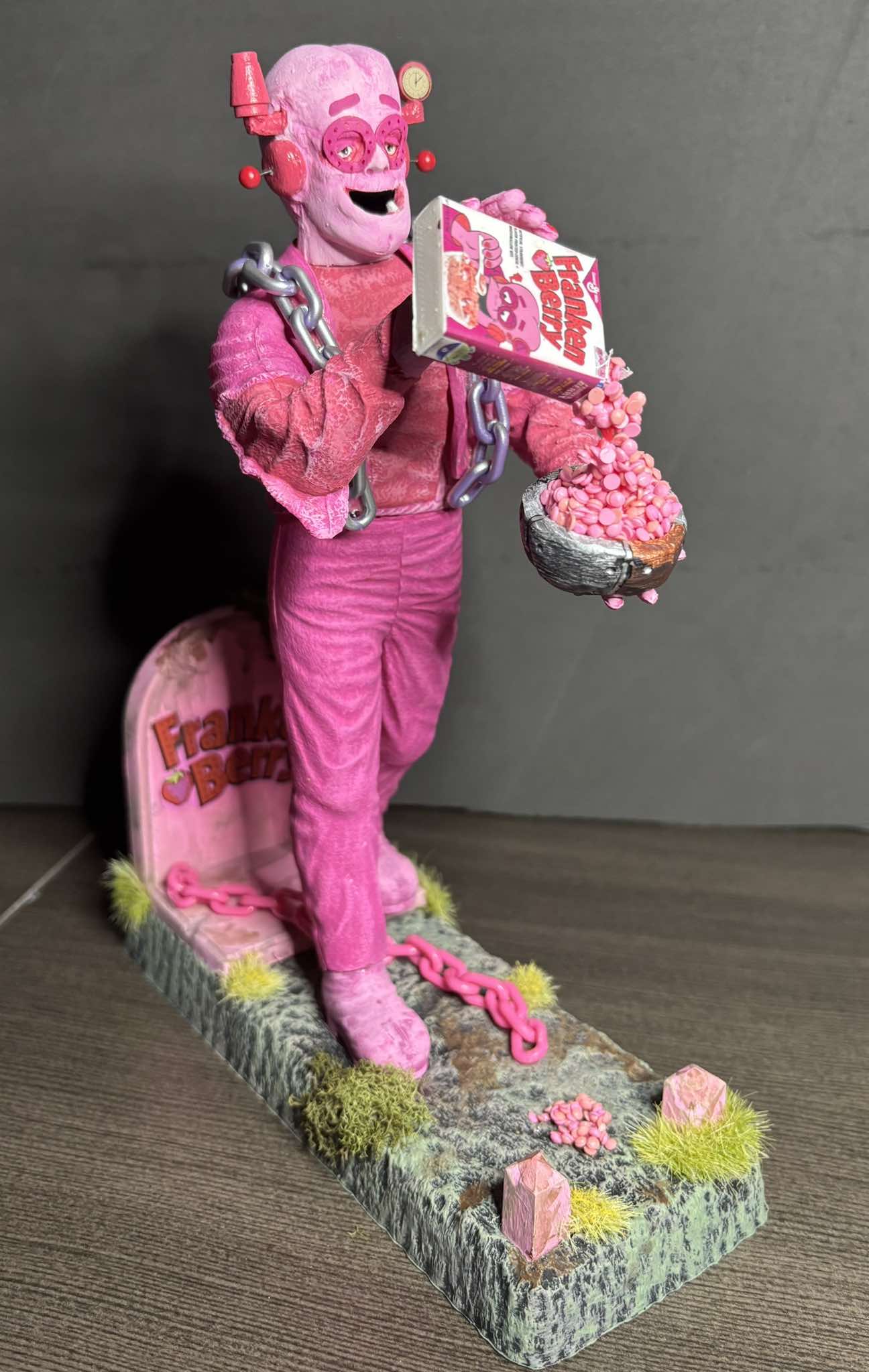 Custom Frankenberry model from Aurora Frankenstein kit parts