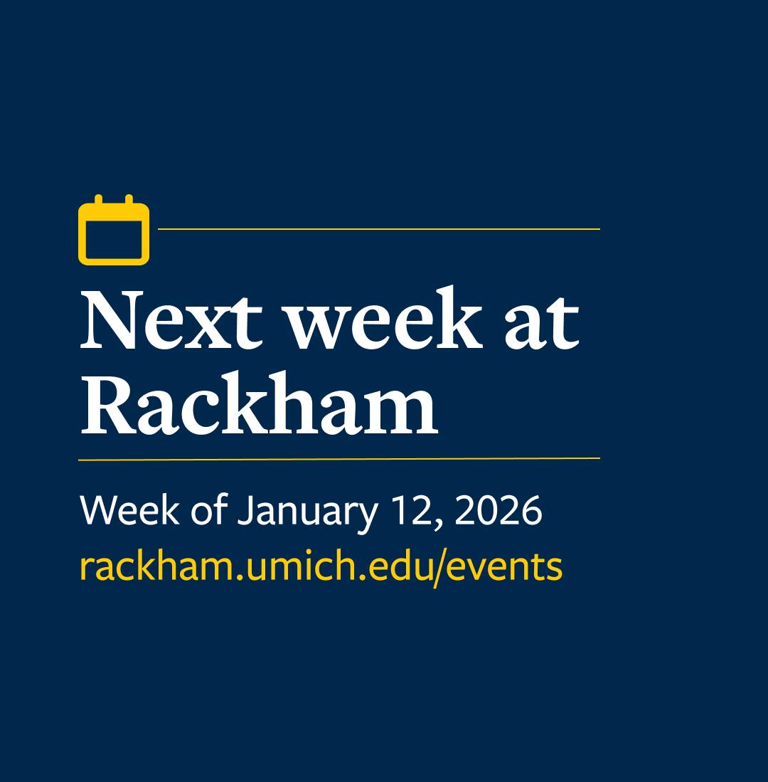 Rackham Graduate School - Today's the day! Join us at 7 p.m. for ...