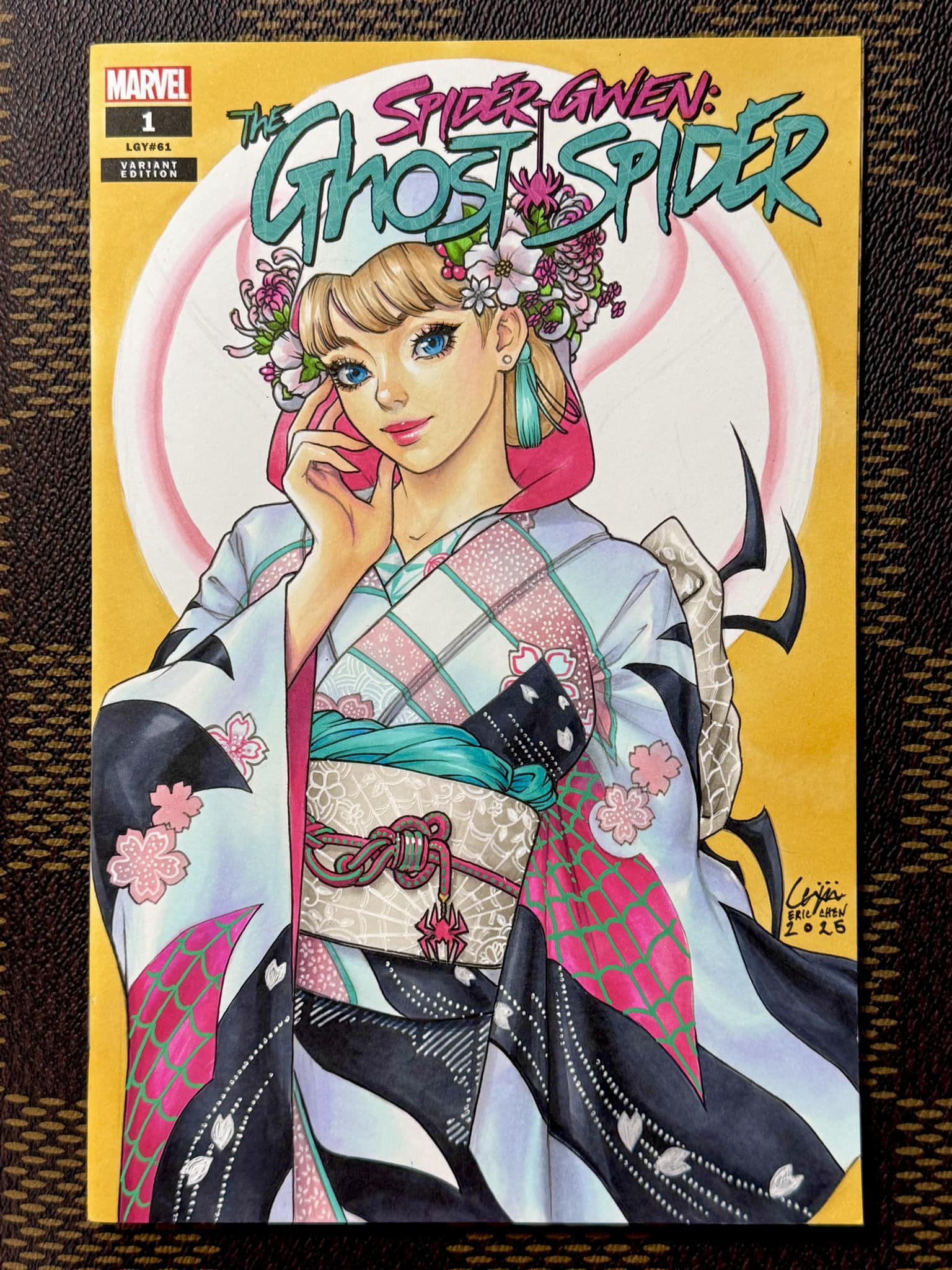 NYX #9 Ms. Marvel kimono variant By Peach Momoko