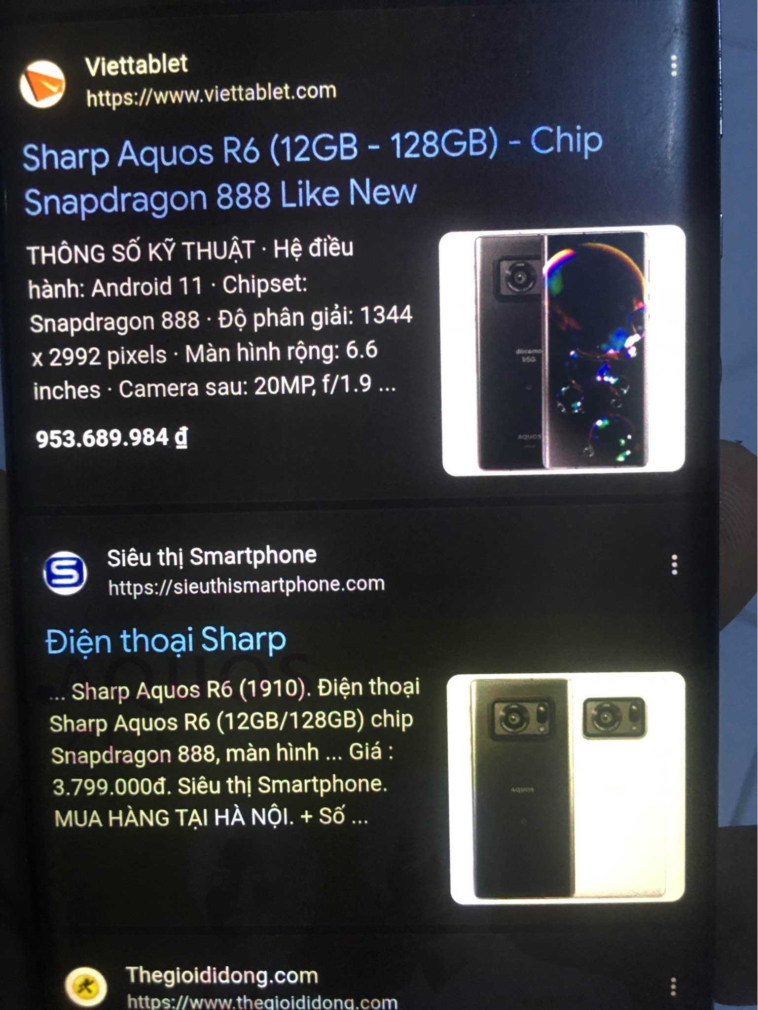 Sharp r6 - Cell Phones - Ô Môn | Facebook Marketplace | Facebook