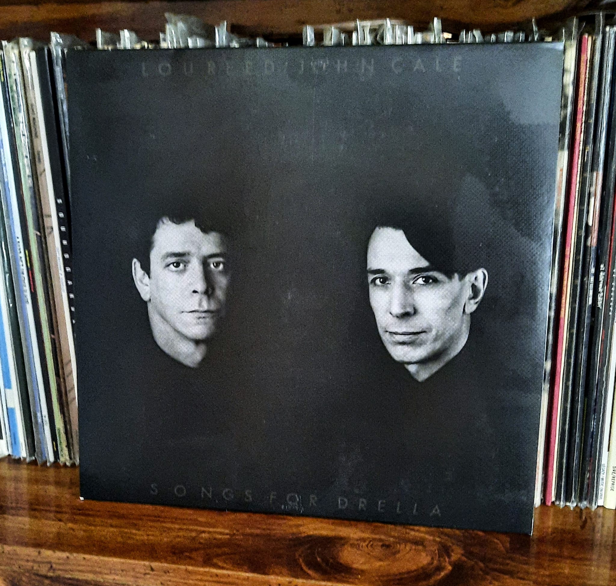 Receiving Lou Reed and John Cale's Songs for Drella on vinyl