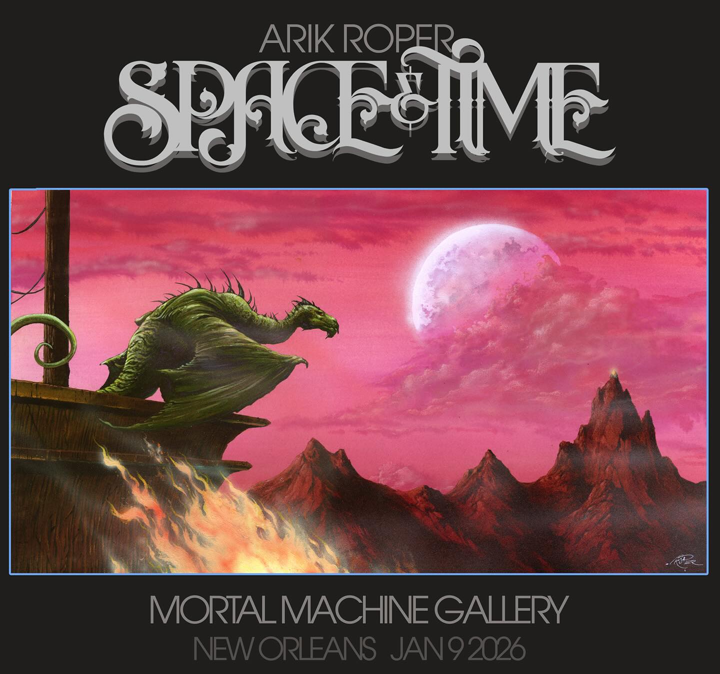 Mortal - We’re kicking off 2026 with Space & Time, a solo exhibition of ...