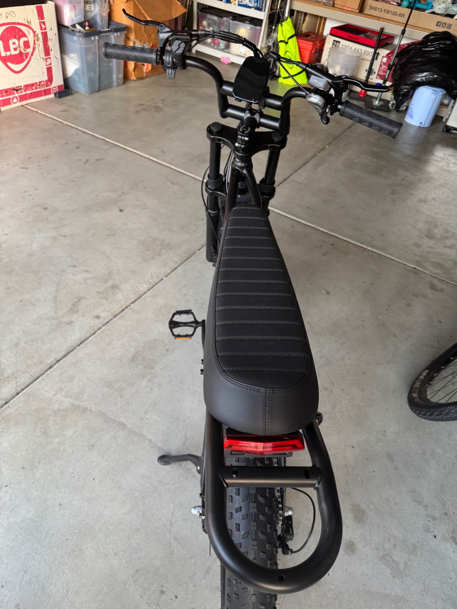 TST® R002 20'' 1500W Full Suspension Moped-style Electric Bike.Please ...