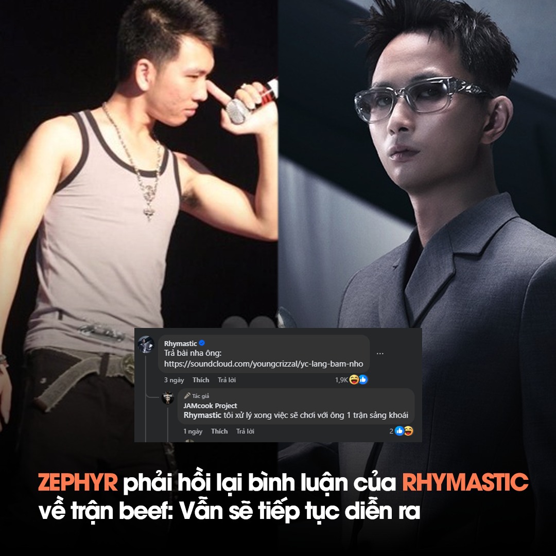 Rap - Trận Beef giữa YC và Zephyr sẽ vẫn được tiếp tục | Facebook