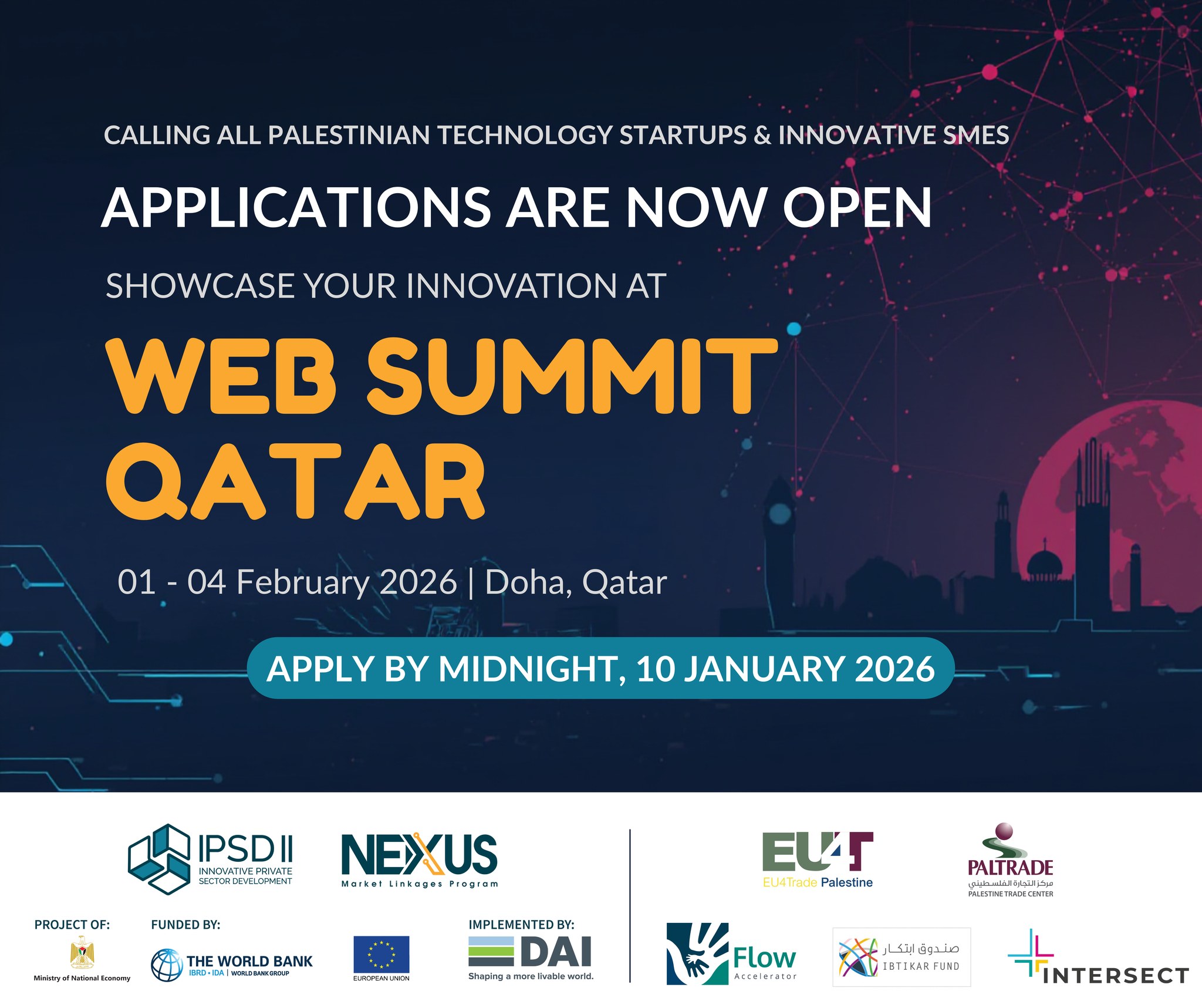 Innovative - 🚀 Call for Applications | Web Summit Qatar 2026 ...