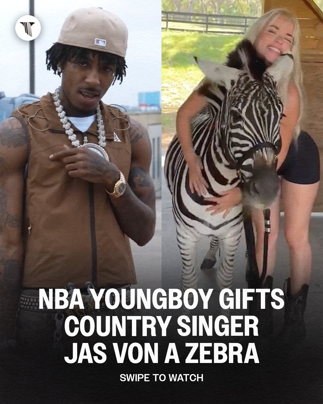 Most collaborators send a thank you text. NBA YoungBoy sent