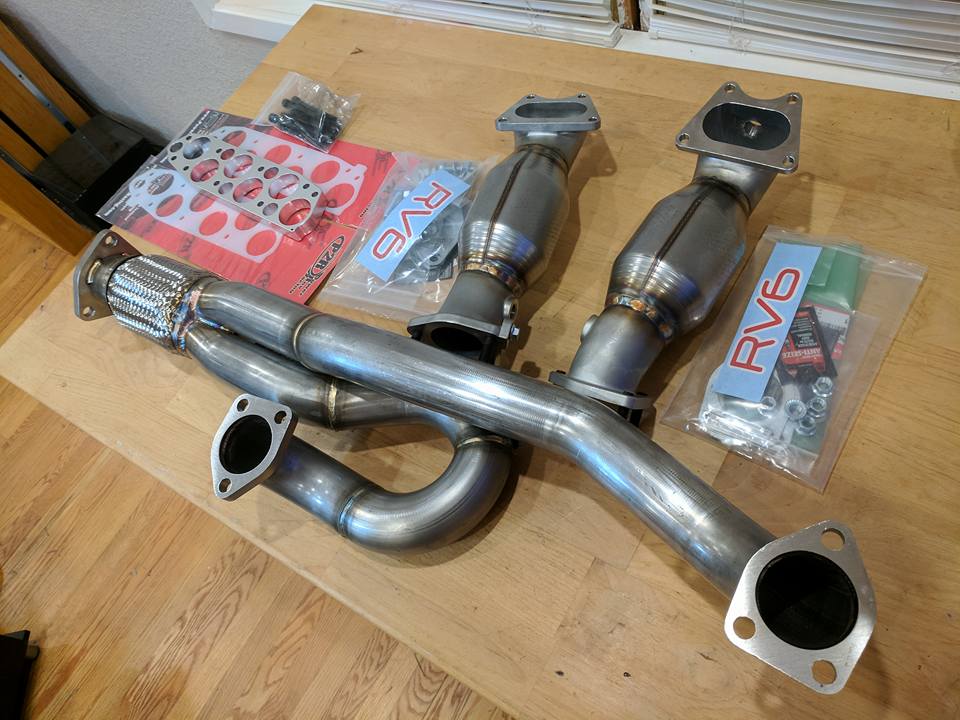Northeastern Exhaust Y Pipe Resonator Muffler Kit – 409 Stainless Steel, 2in, For 2006-2008 Honda Ridgeline 3.5L
