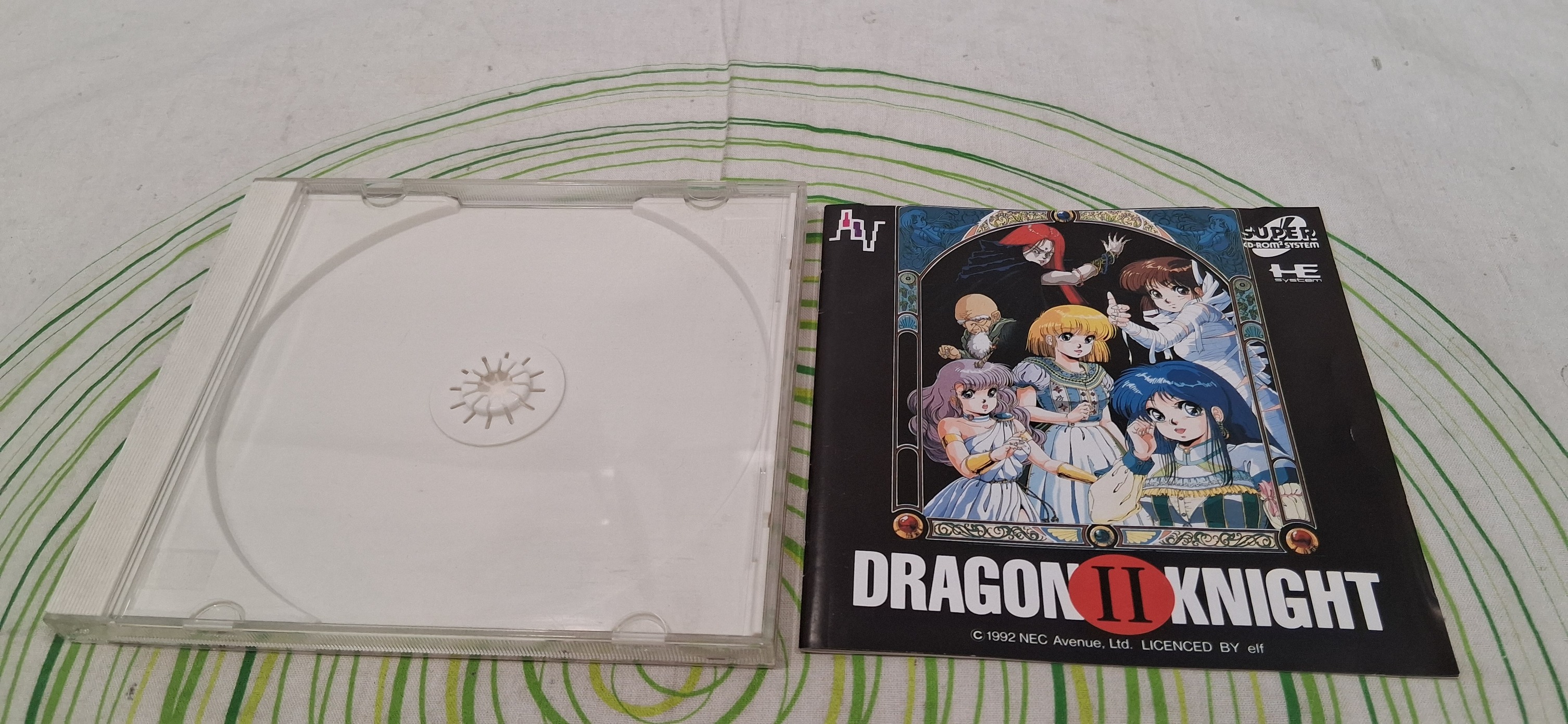 Dragon knight2 ドラゴンナイト2 pcエンジン Dragon Knight 2 per pc 