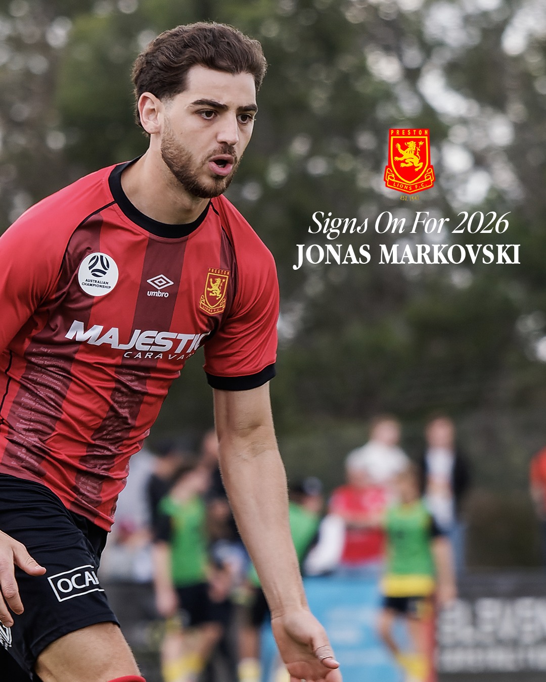 Preston - JONAS MARKOVSKI RE-SIGNS | 2026 🔒 We’re delighted to confirm ...