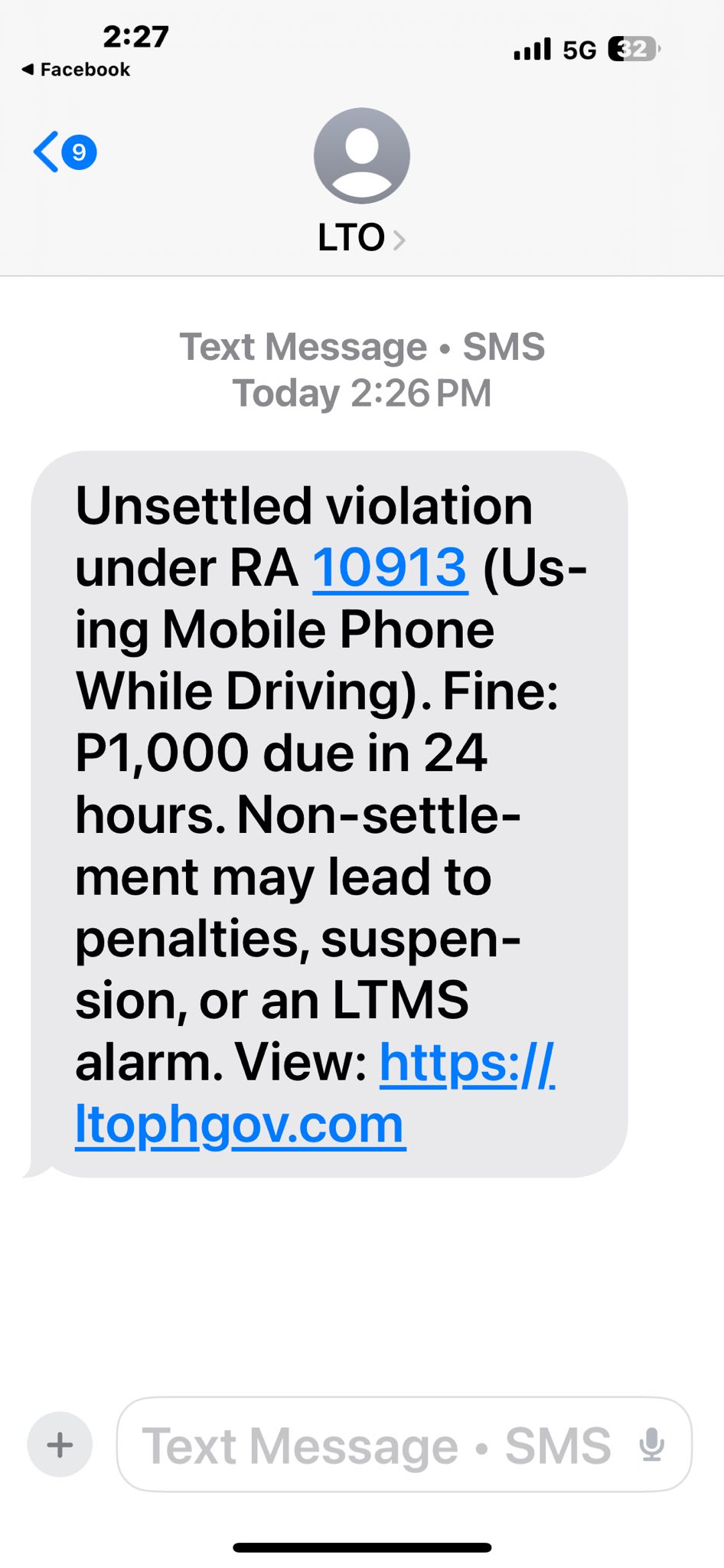 OpinYon - TINGNAN: Text scam, motorista ang binibiktima Nakatanggap ka ...