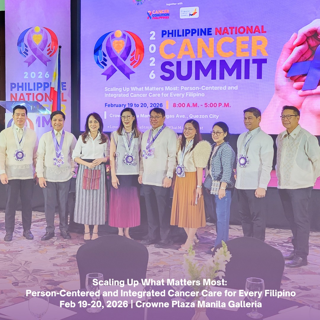PCS - Day 1: 2026 Philippine National Cancer Summit We are officially ...