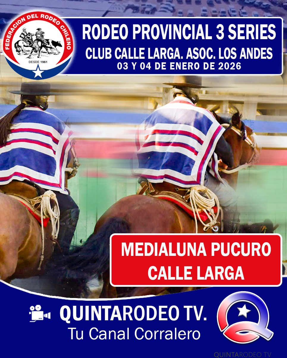Quinta - VAMOS CON EL PRIMER RODEO DEL 2026 EL CLUB DE RODEO CHILENO ...