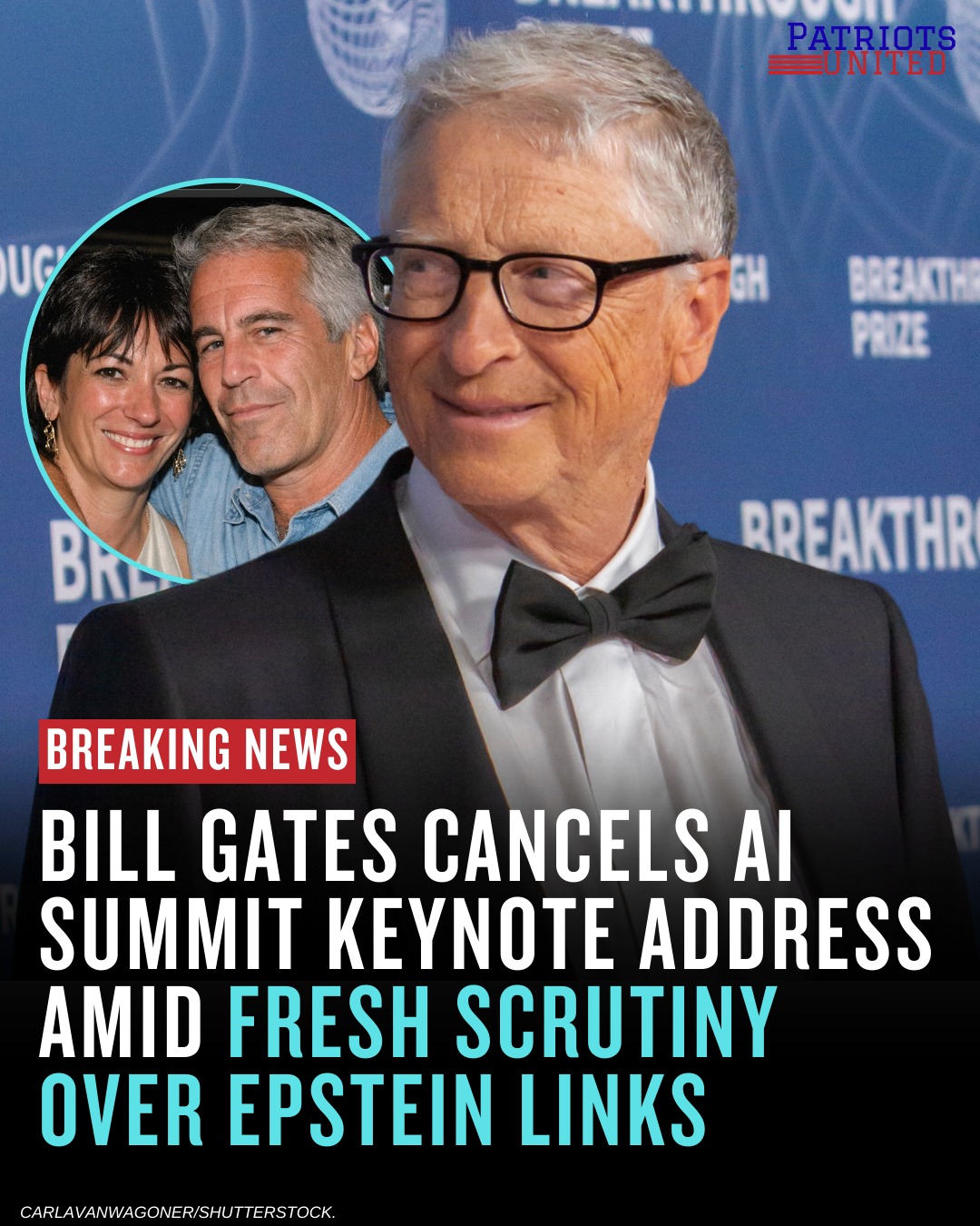 Patriots United - Bill Gates abruptly canceled his keynote... | Facebook