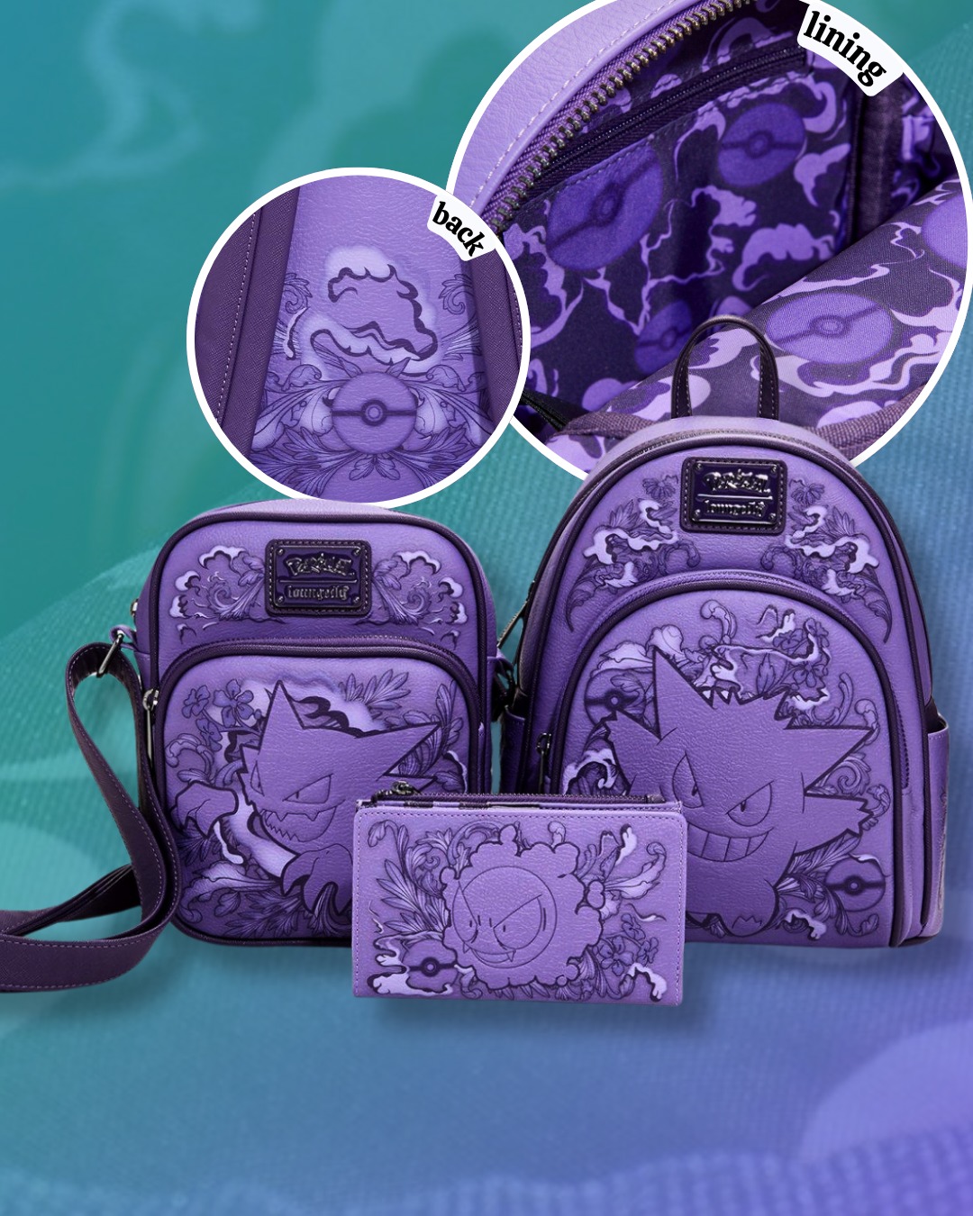 gengar mini backpack Loungefly Pokémon Cosplay – Circle Of Hope Boutique have for fans and collectors alike Floral Gengar mini backpack differences