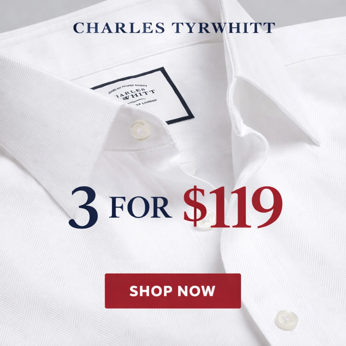 charles tyrwhitt white dress shirt Mens Button-Down Cotton Long Sleeve Size 16 The button Charles Tyrwhitt Slim Fit Non-Iron