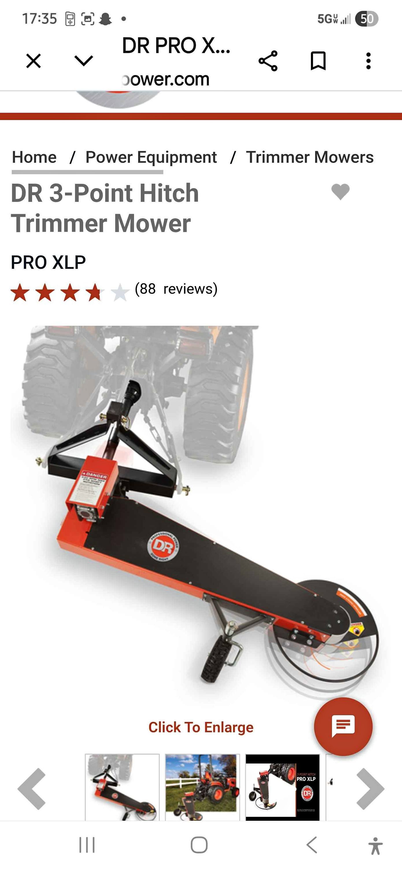 DR 3 Point Trimmer Mower - Edgers - Menomonie, Wisconsin | Facebook ...