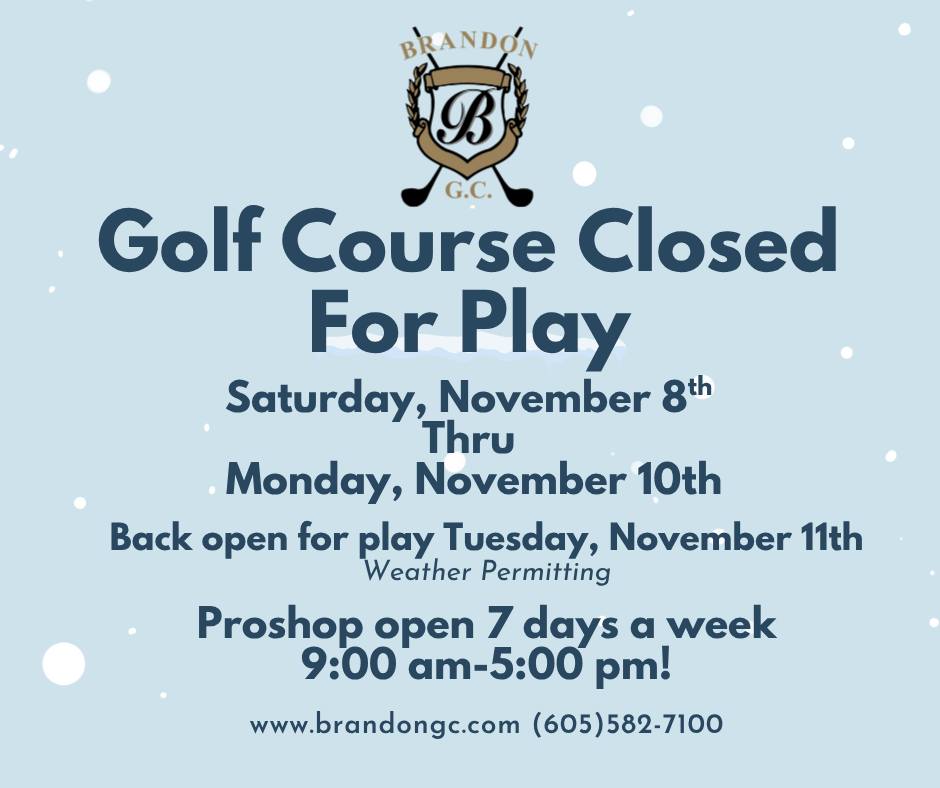 Brandon Golf Course | Brandon SD