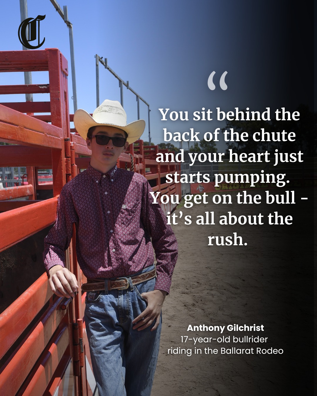 The Courier - The rush of the rodeo has this 17-year-old... | Facebook