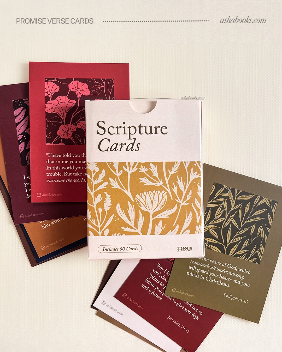 Asha Books - This elegant pack of 50 Scripture Promise... | Facebook
