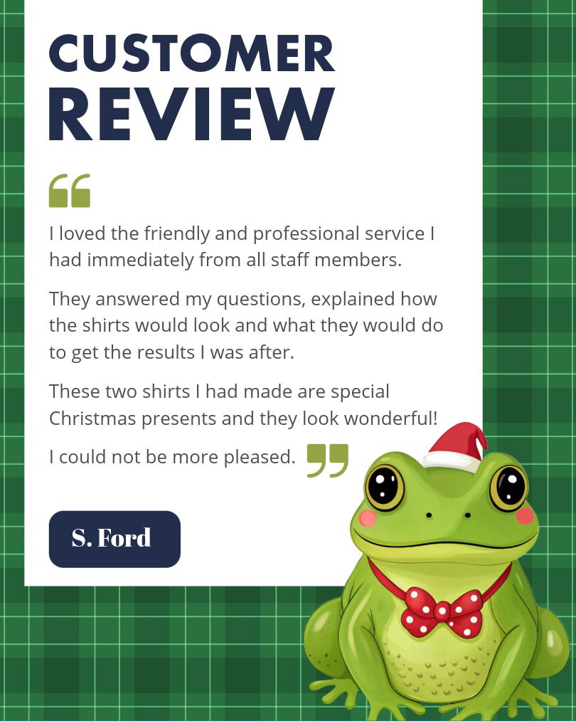 Big Frog Custom T-Shirts & More - Get shirts for the whole family at ...