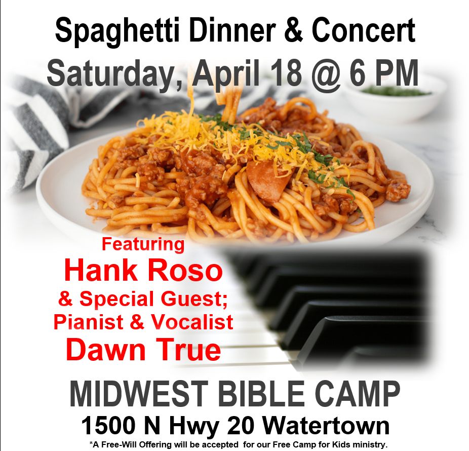 Annual Spaghetti Dinner & Concert with Dawn True