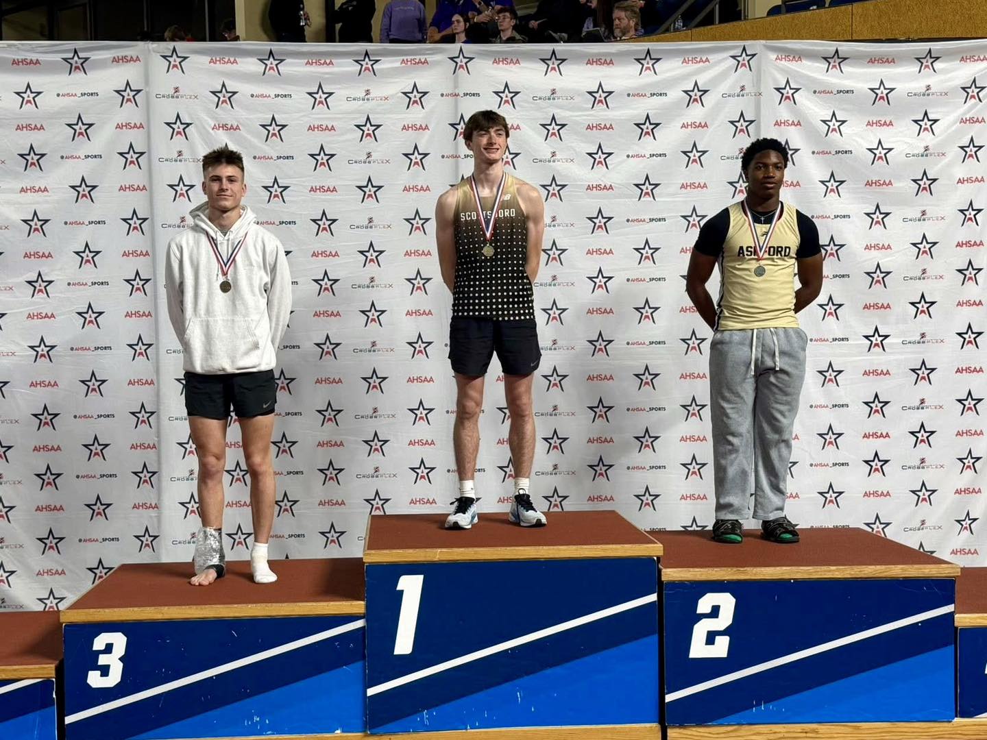 Cullman - Asa Sutter set a new indoor school record in the long jump ...