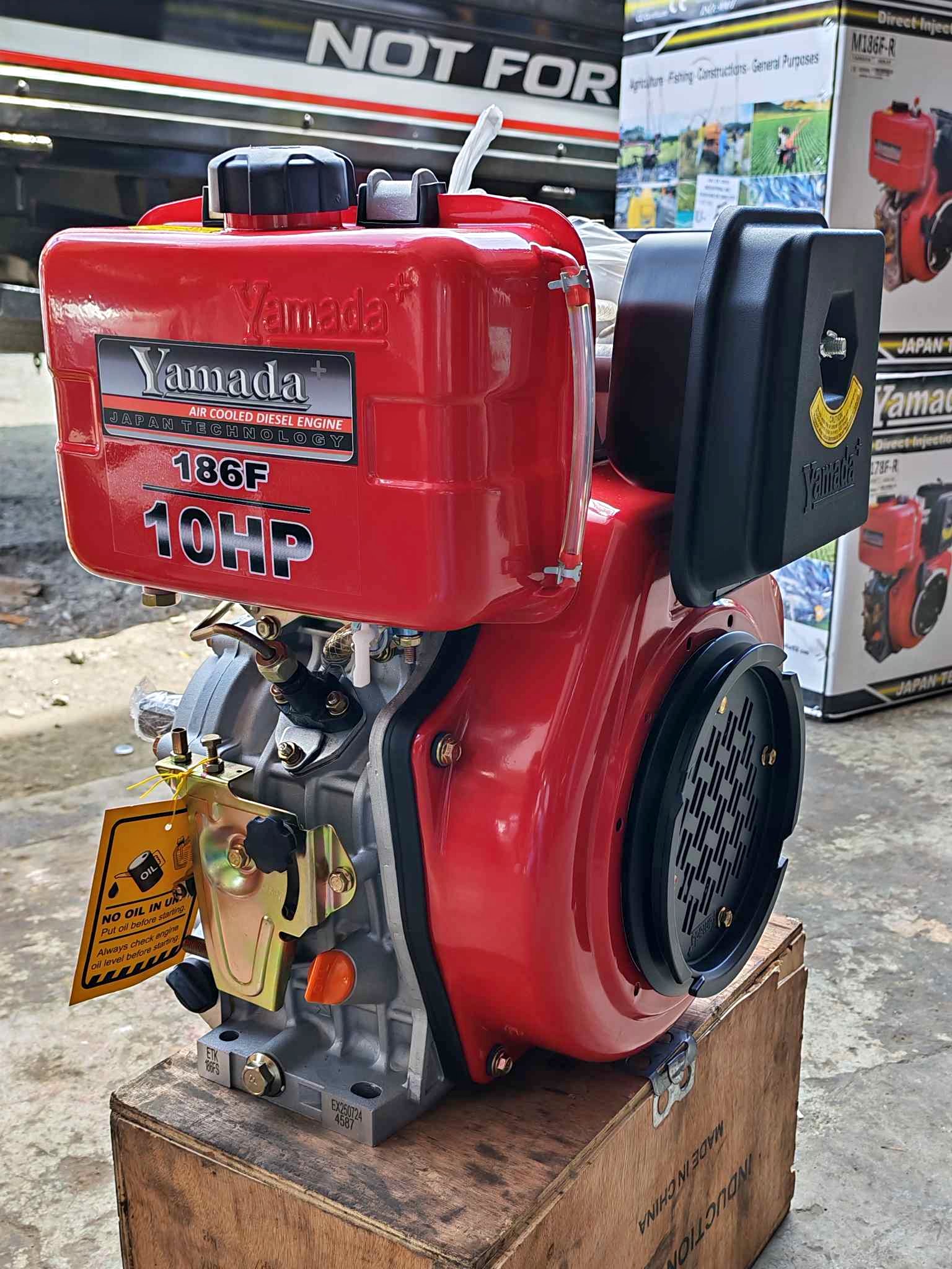 Yamada Diesel Engine 10hp Low speed, High speed - Air Tools - Davao ...
