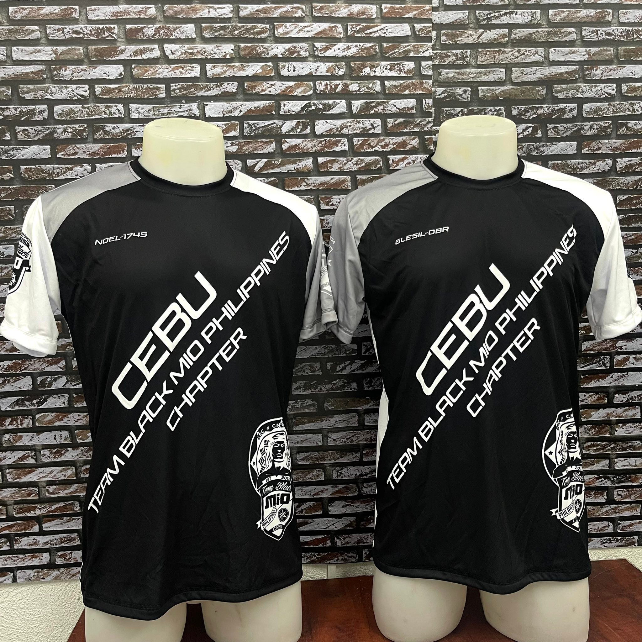 Team Black Mio Philippines full sublitmation shirt. Thank you for