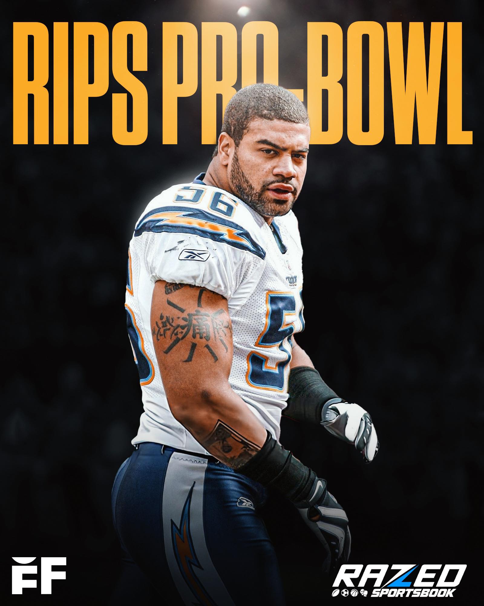 Football - Former Chargers All-Pro LB Shawne Merriman ripped the new ...