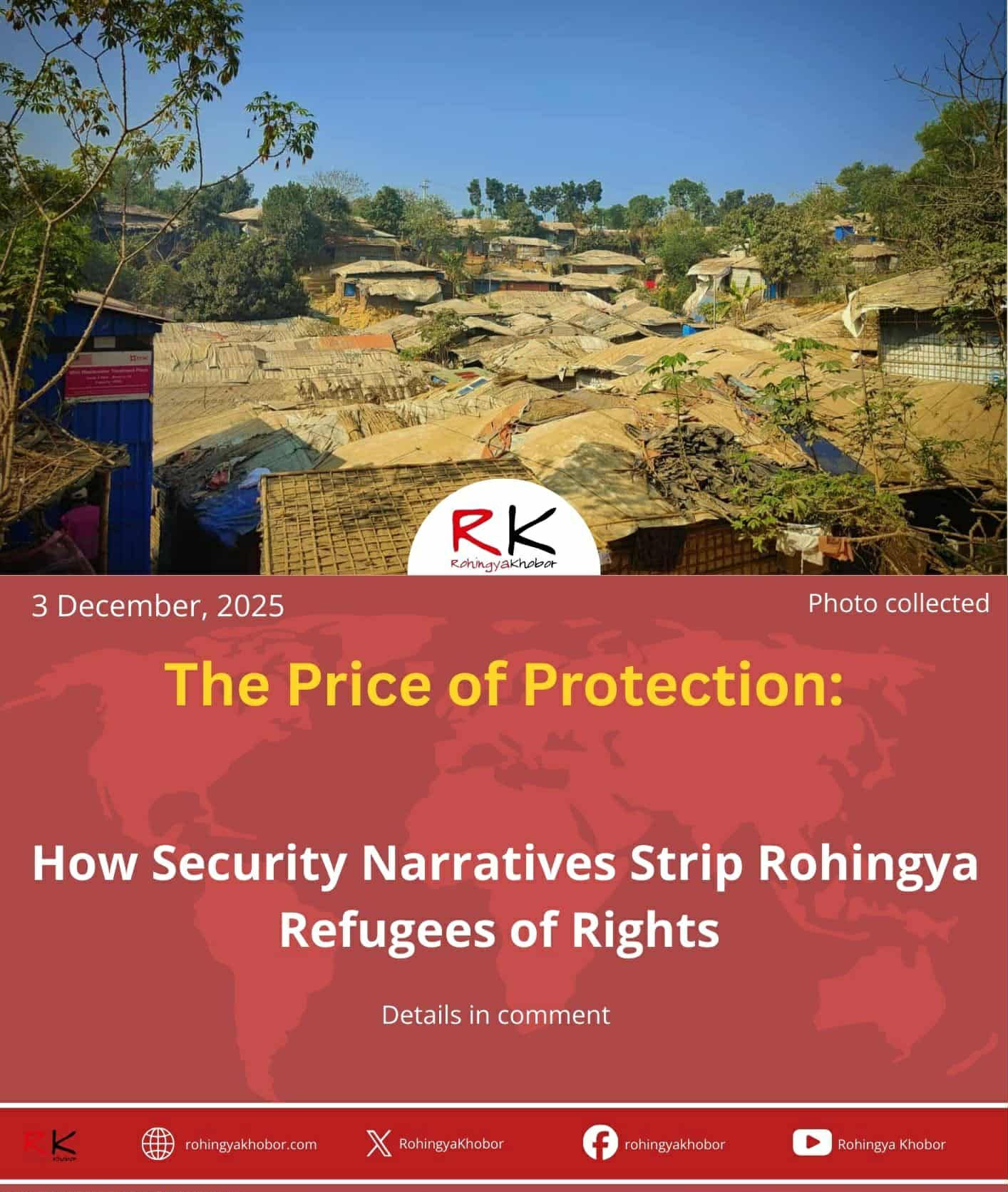 Rohingya Khobor - In the Rohingya camps of Cox’s Bazar,... | Facebook
