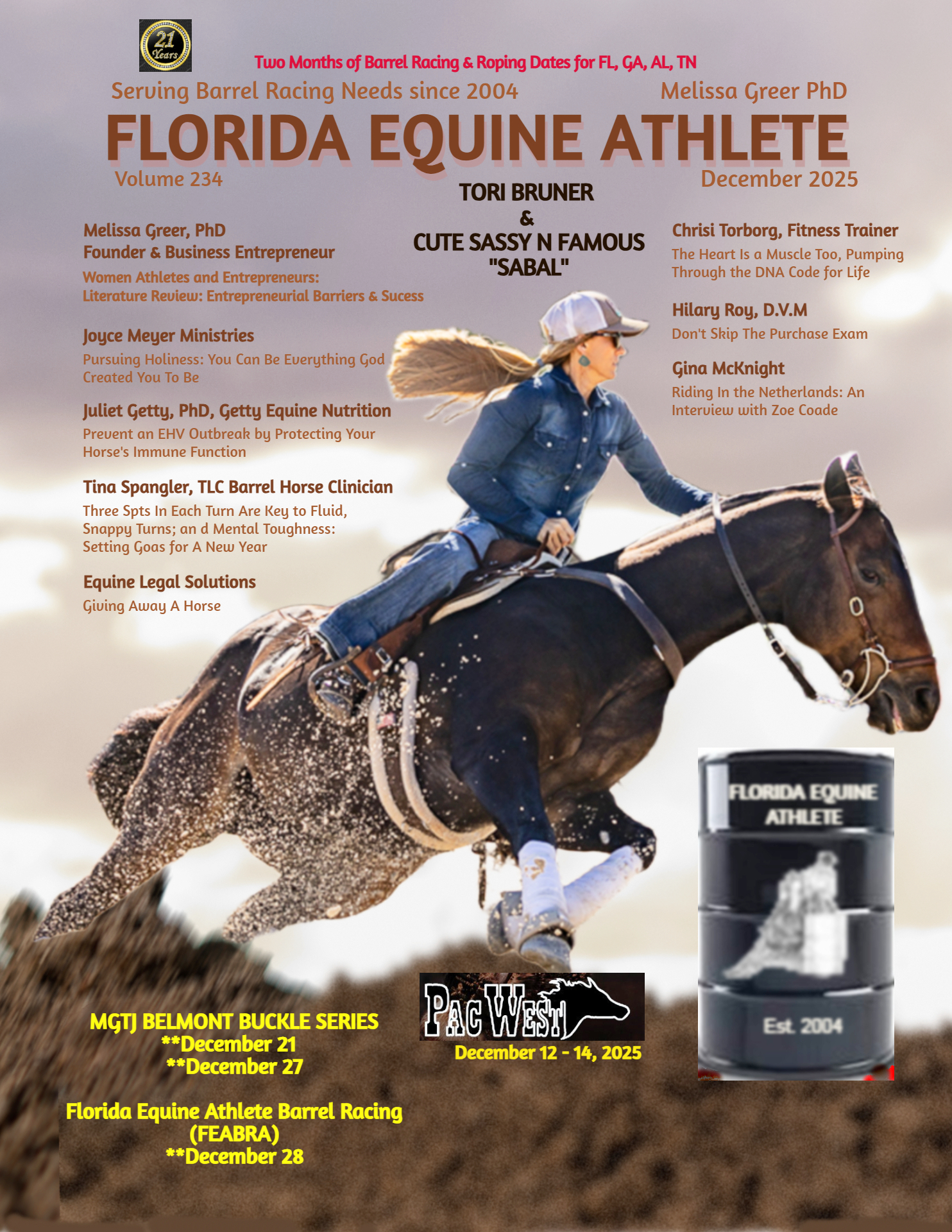 Florida - The December 2025 issue of the Florida Equine Athlete is ...