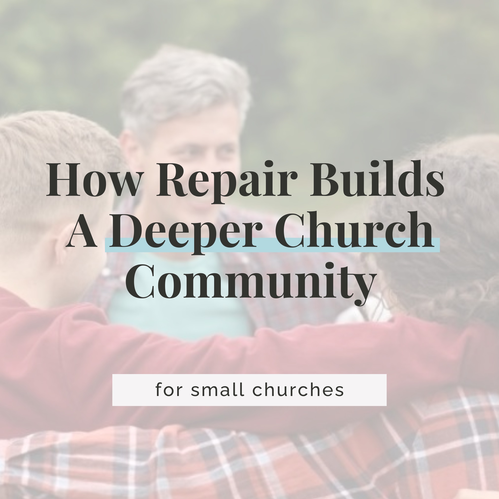 In small churches, closeness is a... - Small Church Ministry | Facebook