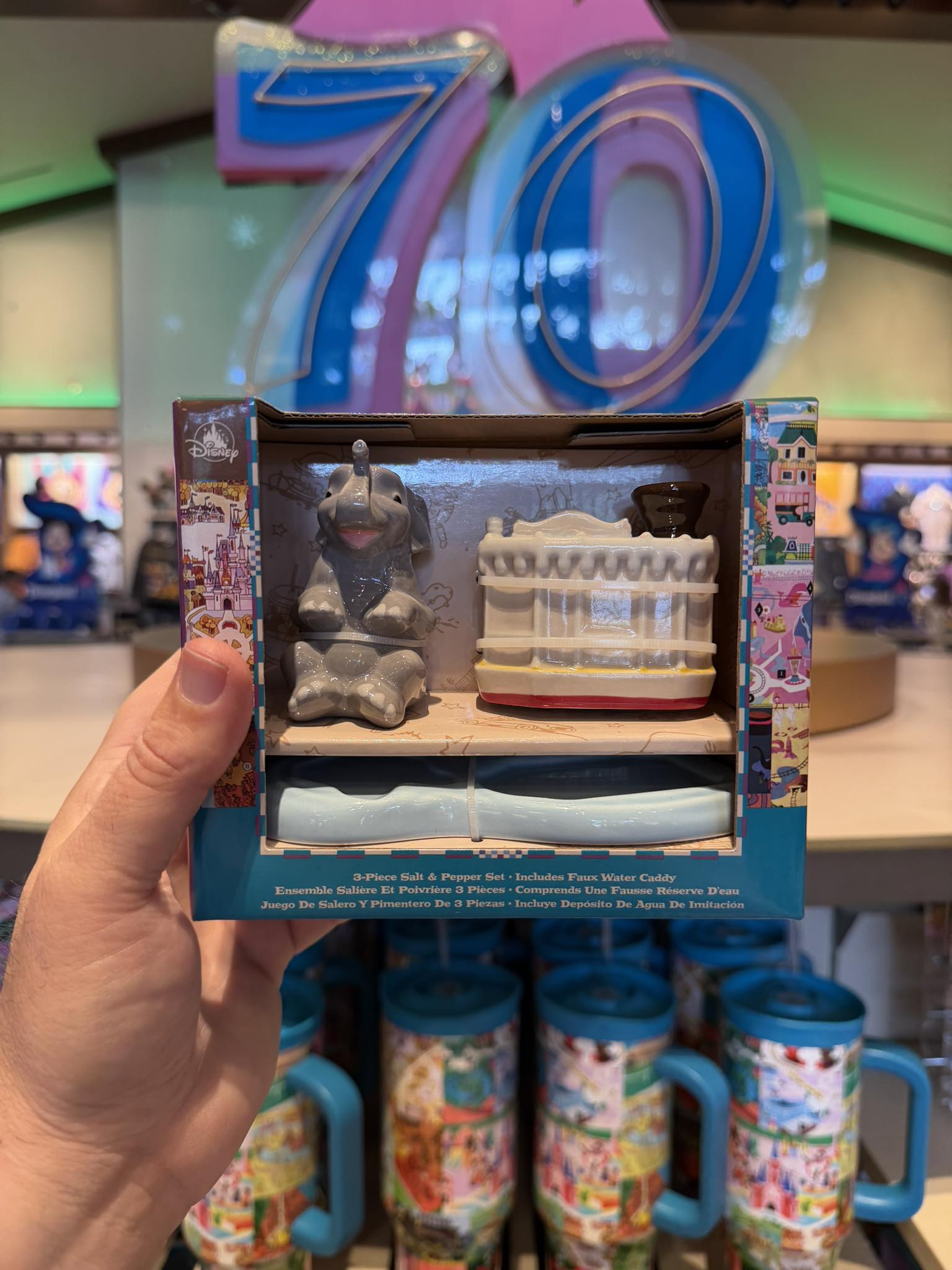 Salt & Pepper shaker set for the new Disney Park Maps line. $34.99