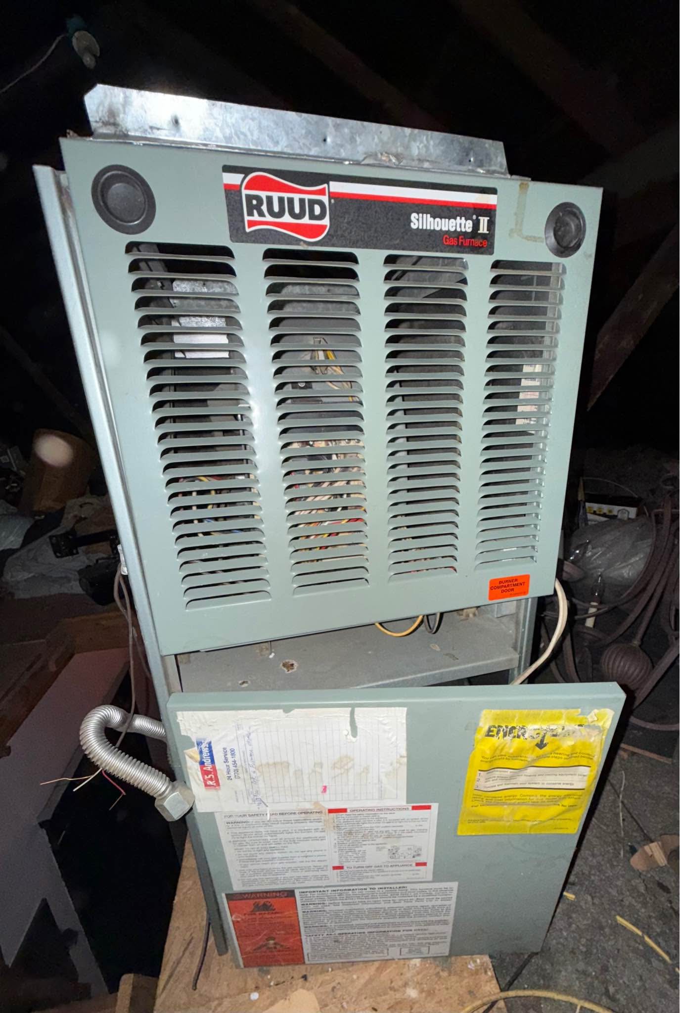 Gas Furnace for sale Ruud Silhouette II - Air Conditioners - Atlanta, Georgia | Facebook ...