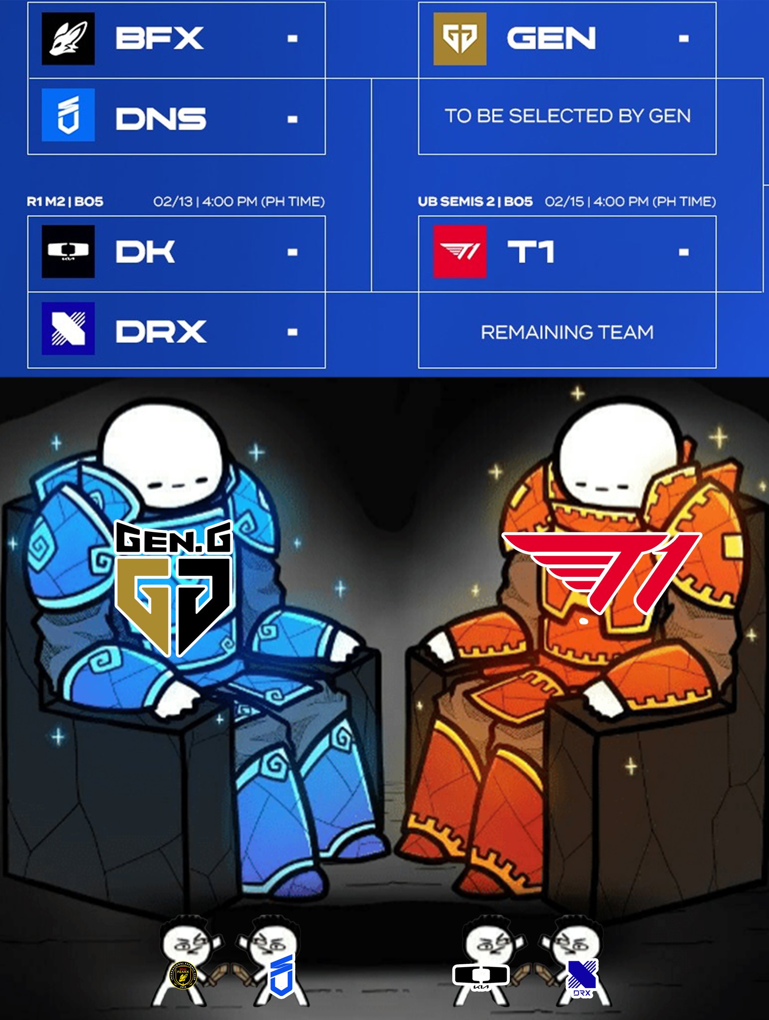 Komik - The two giants are waiting. #LCK #leagueoflegends | Facebook