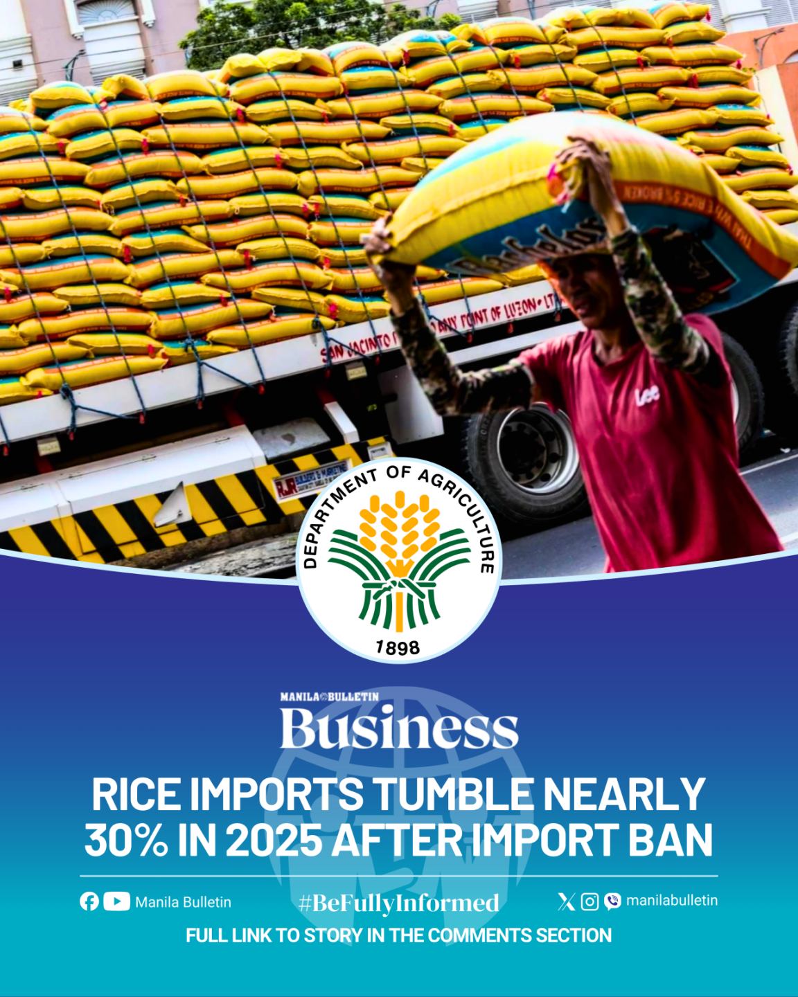 The country’s rice imports last... - Manila Bulletin Business | Facebook