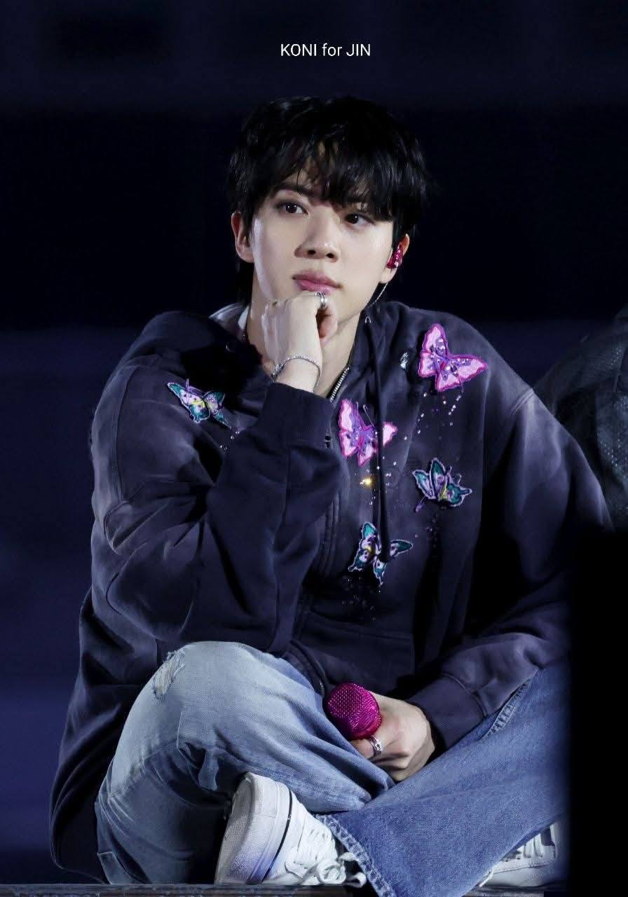 BTS World Tour Arirang concert photos with Jin