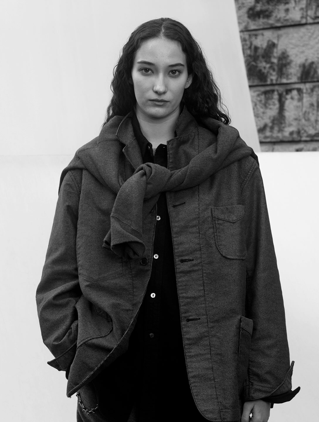 3138-VIC Atelier DEE : vintage indigo canvas deep washed indigo