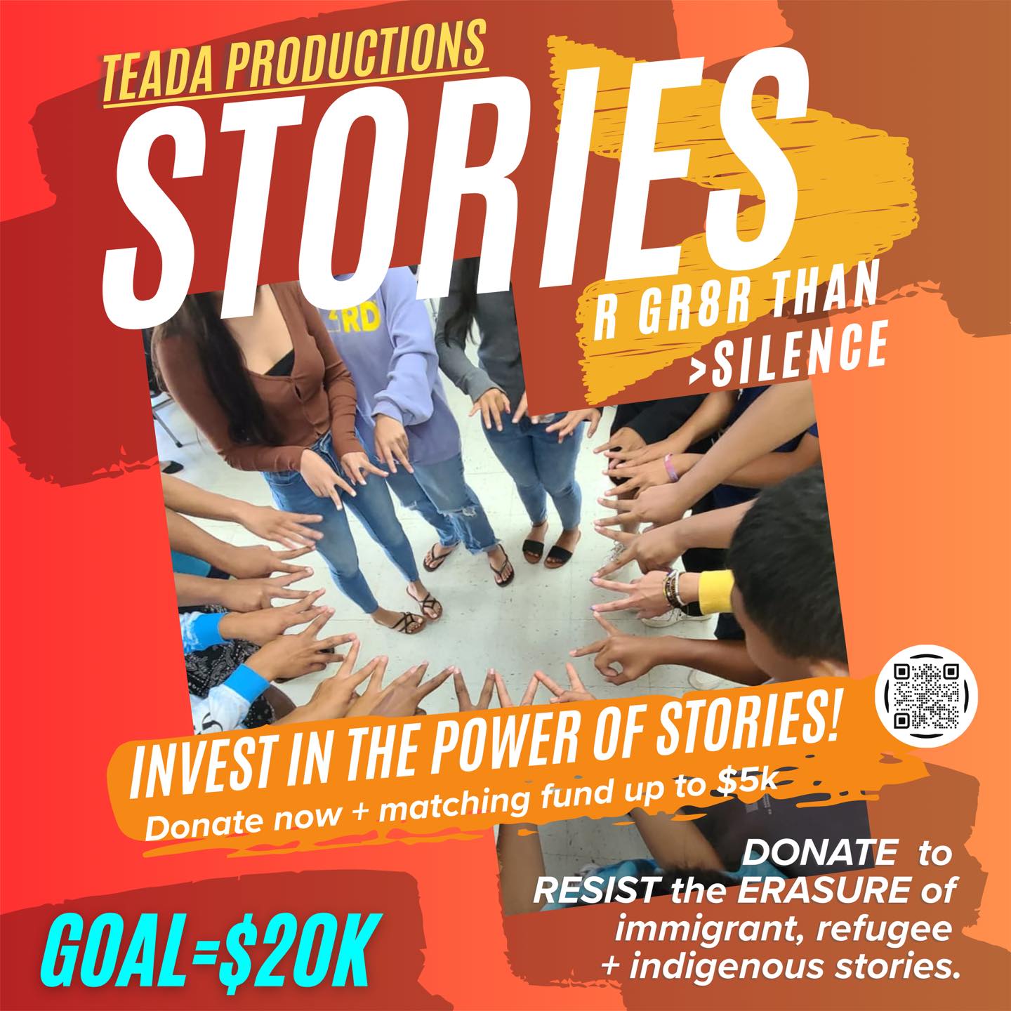 TeAda - 🗣️ STORIES ARE GREATER THAN (>) silence. And storytelling is ...