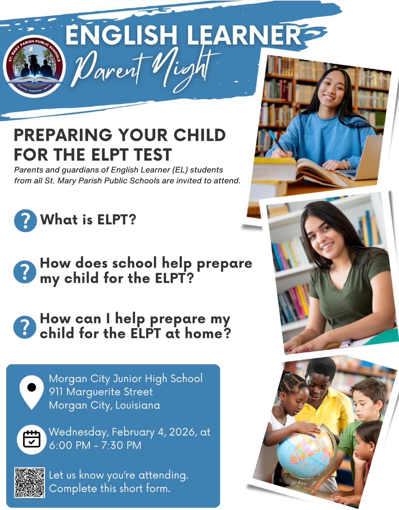 🗓️ English Learner Parent... - St. Mary Parish Public Schools | Facebook