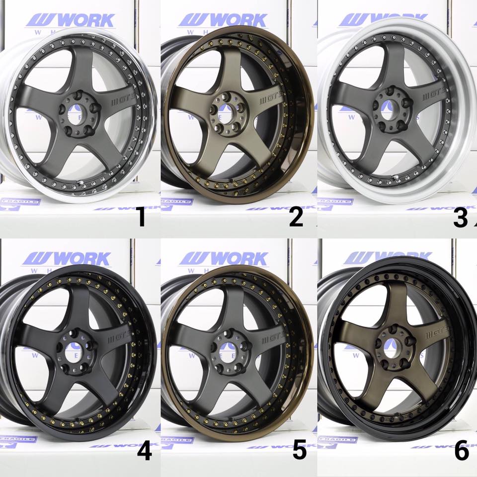 GT5-3P // JDM CONCEPT X WORK WHEELS Which is your favourite colour
