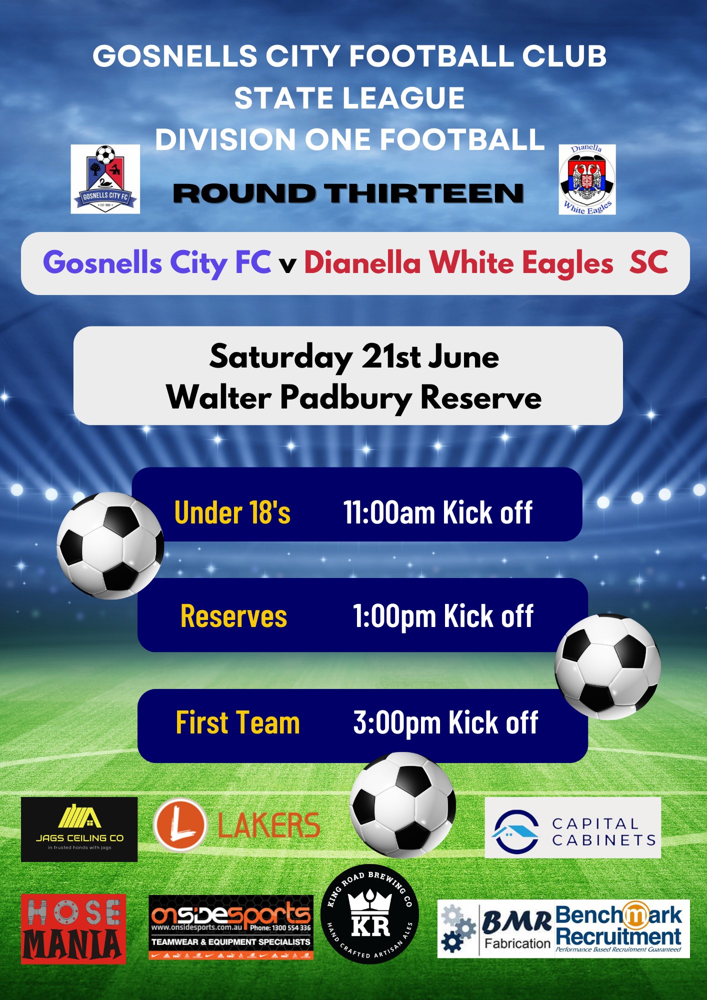 Gosnells City FC added a new photo. - Gosnells City FC
