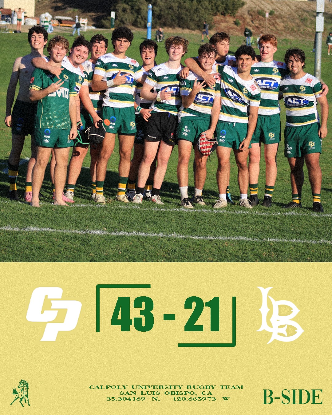 Cal Poly Rugby - Cal Poly Rugby added a new photo — at Cal...